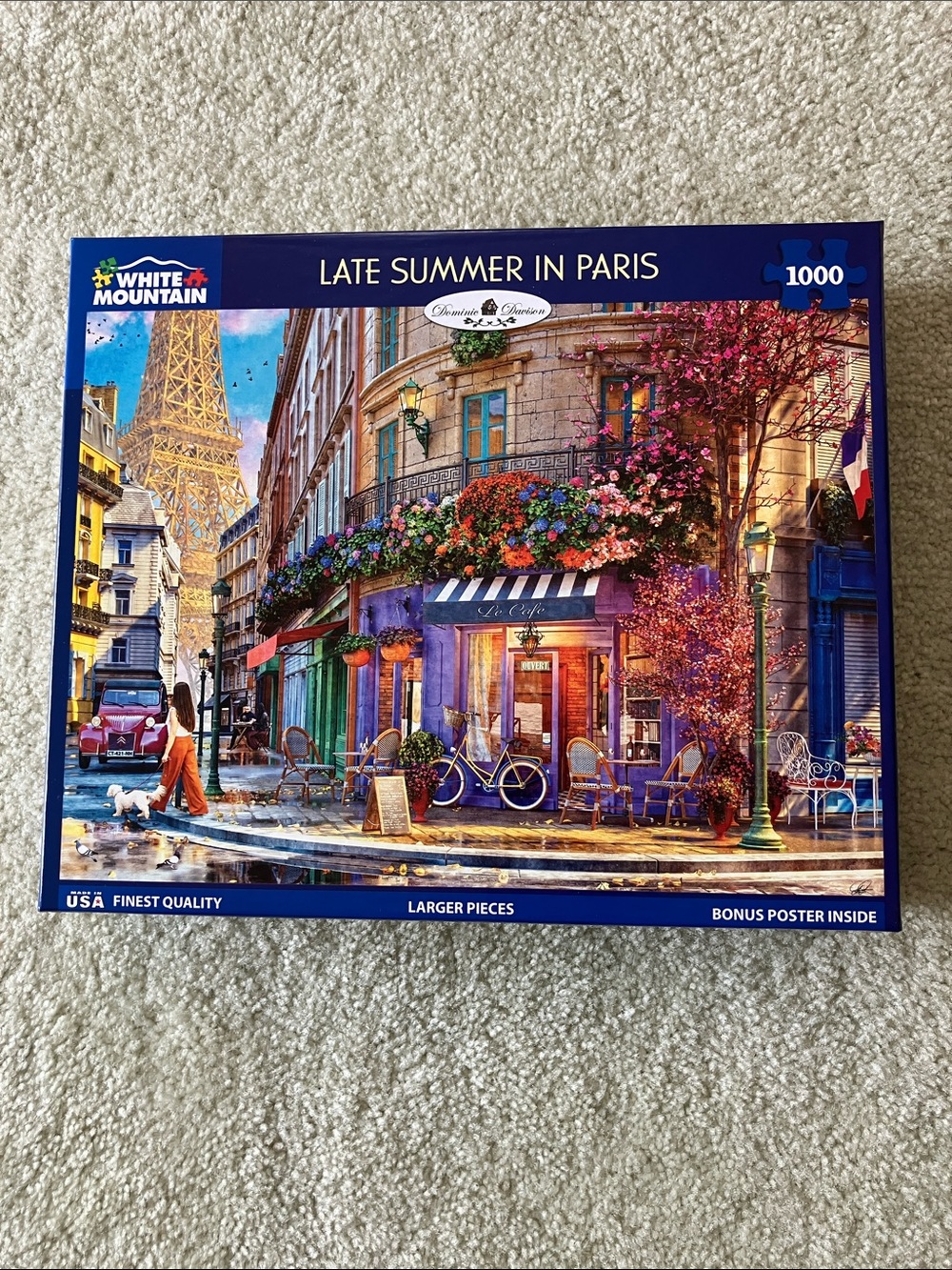 White Mountain Puzzle- late summer in Paris